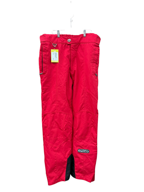 Vist Large View of Product Image Which is Used Spyder Men’s XL Snow Bibs - Red