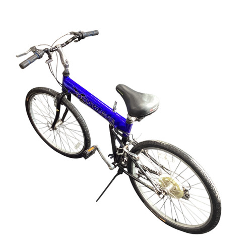 Vist Large View of Product Image Which is Used MONTAGUE FOLDING BIKE Hybrid/City Bike Mens Royal Blue 54-55cm - MD Frame