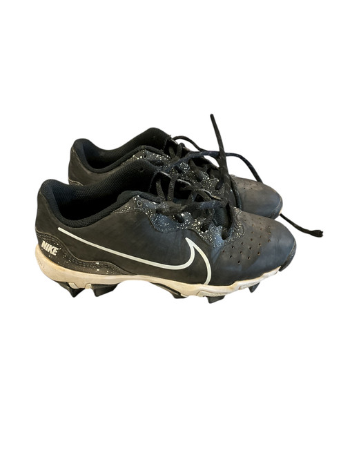 Vist Large View of Product Image Which is Used Nike FASTFLEX BB/SB Cleats Black Junior 02.5