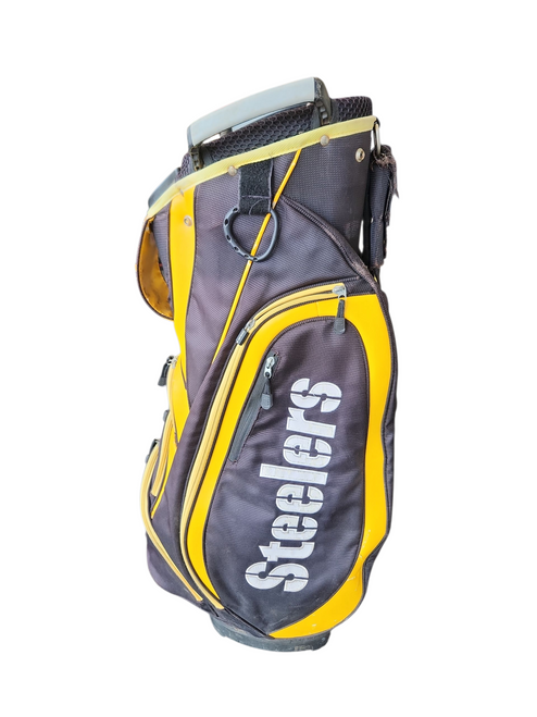 Vist Large View of Product Image Which is Used STEELERS BAG Mens Cart Bag Black
