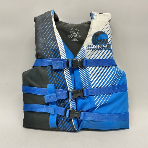Vist Large View of Product Image Which is Used Connely Youth PFD Carolina Blue Youth 50-90