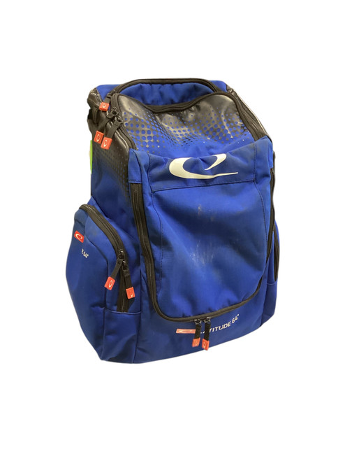 Vist Large View of Product Image Which is Used Latitude 64 Disc Golf Backpack Royal Blue