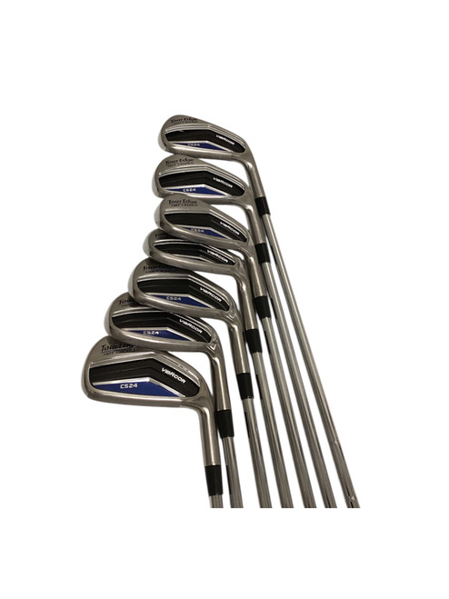 Vist Large View of Product Image Which is Used Tour Edge HOT LAUNCH C524 Mens Iron Set RH 5I-GW/AW