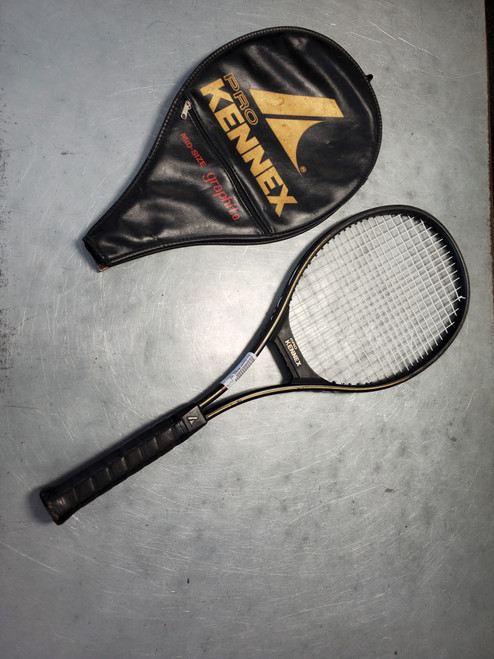Vist Large View of Product Image Which is Used Pro Kennex BRONZE ACE Adult Tennis Racquet Brown 4 3/8"