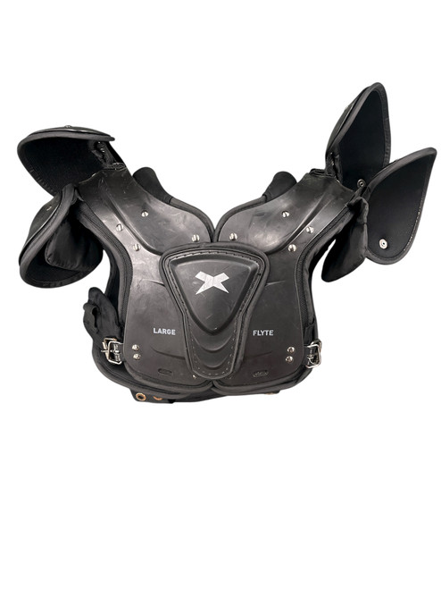 Vist Large View of Product Image Which is Used Xenith FLYTE  SHOULDERS FB Shoulder Pads Black MD