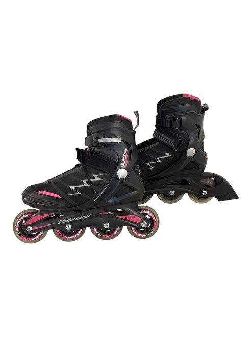 Vist Large View of Product Image Which is Used Rollerblade BLADERUNNER Senior Aggressive Skates Black Senior 8