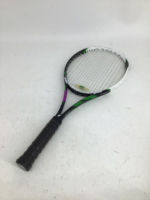 Vist Large View of Product Image Which is Used Prince WHITE LS 100 4 5/8 RACQUET Adult Tennis Racquet Green 4 5/8"