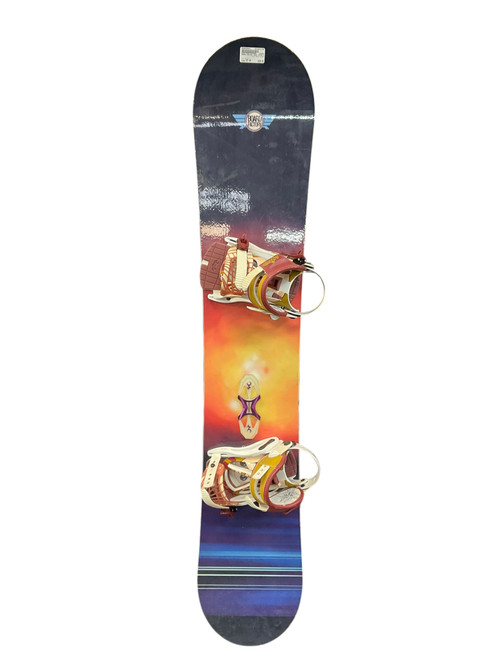 Vist Large View of Product Image Which is Used BOARD FACTORY Mens Board/Bindings White 157 cm