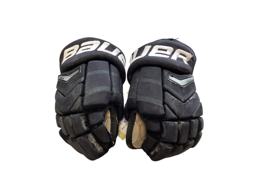 Vist Large View of Product Image Which is Used Bauer SUPREME ONE.6 Junior Gloves Black 10"