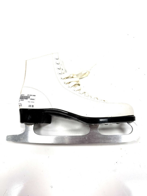 Vist Large View of Product Image Which is Used Lange ARIES WomensFigure Skate White Senior 10