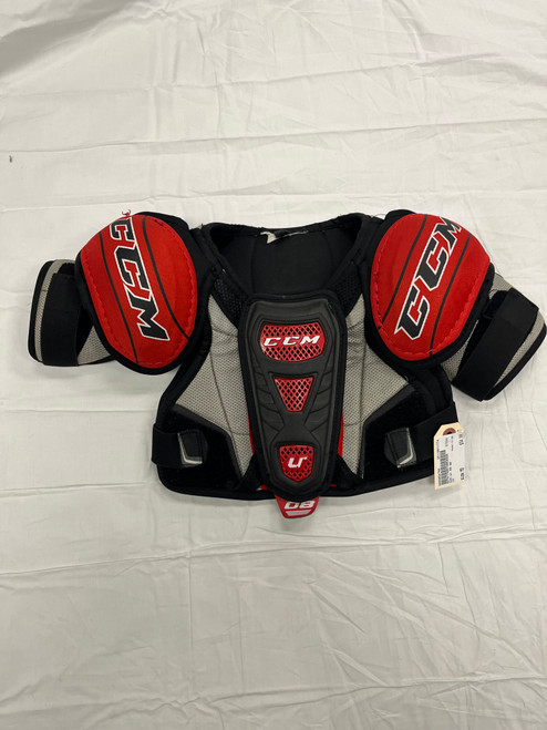 Vist Large View of Product Image Which is Used CCM U+ 08 Youth Shoulder Pads MD