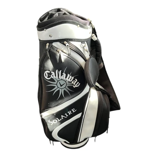 Vist Large View of Product Image Which is Used Callaway SOLAIRE Womens Cart Bag Black