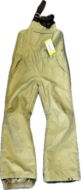 Vist Large View of Product Image Which is Used Roxy DRYRIDE 10K Snow Bibs Y Green Junior