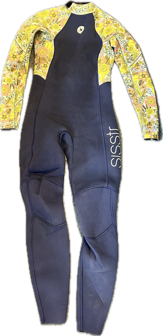 Vist Large View of Product Image Which is Used Sisstr FLORAL PRINT Junior Full Suit Navy Blue JR 12