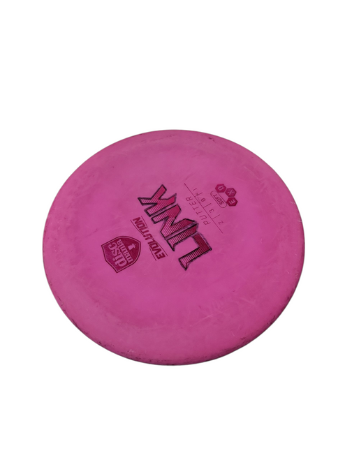 Vist Large View of Product Image Which is Used Discmania LINK EXO SOFT Disc Golf Putter Pink