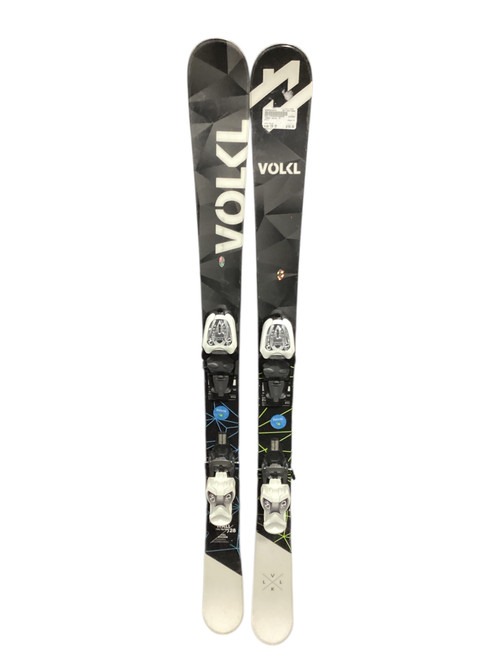 Vist Large View of Product Image Which is Used Volkl TT Boys DH Ski/Binding Black 128 cm