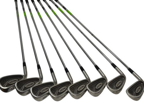 Vist Large View of Product Image Which is Used Precept EV EXTRA VELOCITY Mens Golf Iron Set LH 3I-PW w/ R-Flex Shafts - Standard