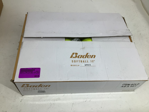 Vist Large View of Product Image Which is Used Baden SPN12 FIRE 44/400 12IN SLOWPITCH-DZ Field Equipment