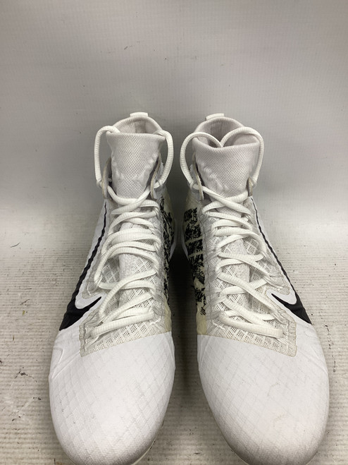 Vist Large View of Product Image Which is Used Nike Adult FB Cleats White Senior 6