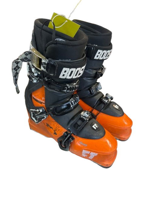 Vist Large View of Product Image Which is Used Full Tilt DESCENDANT 008 Mens DH Ski Boot Black And Orange 275 MP - M09.5 - W10.5