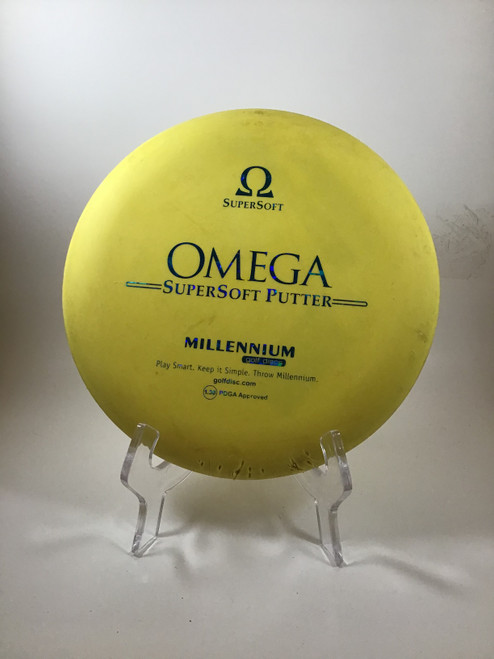 Vist Large View of Product Image Which is Used Millennium OMEGA SS Disc Golf Putter Yellow 170g