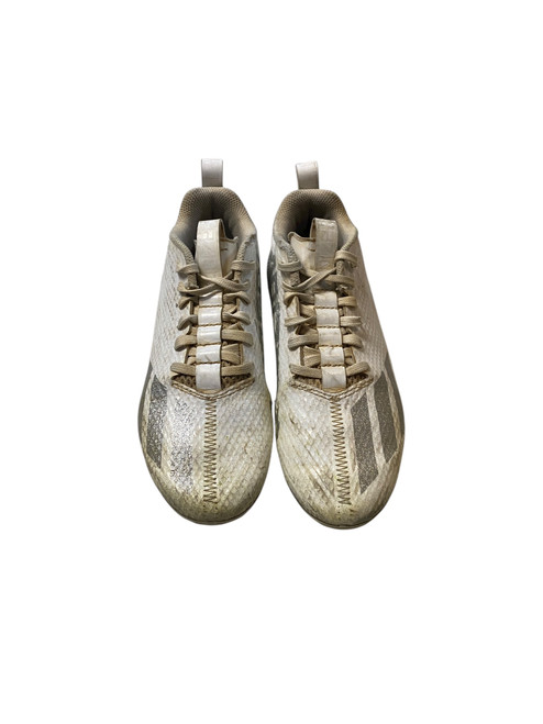 Vist Large View of Product Image Which is Used Adidas Jr FB Cleats White Junior 03.5