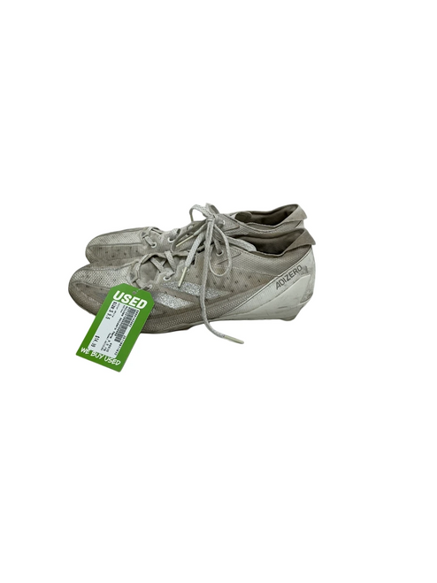 Vist Large View of Product Image Which is Used Adidas Adizero Mens 9.5 White Football Cleats