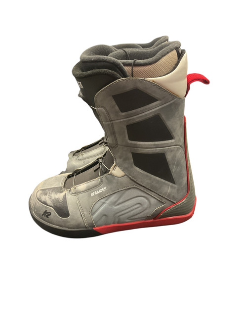Vist Large View of Product Image Which is Used K2 RAIDER BOA SZ 8.5 Mens Snowboard Boots Grey Senior 8.5