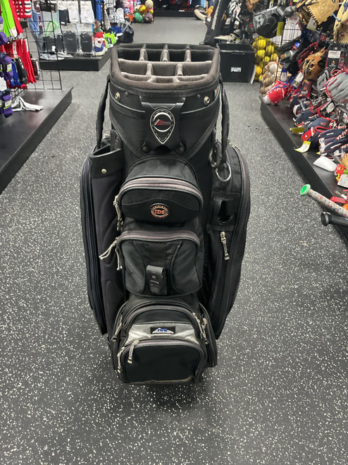 Vist Large View of Product Image Which is Used Datrek 14 SLOT CART BAG Mens Cart Bag Black