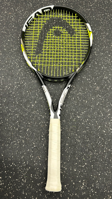 Vist Large View of Product Image Which is Used Head HEAT IG Adult Tennis Racquet Black 4 1/4"