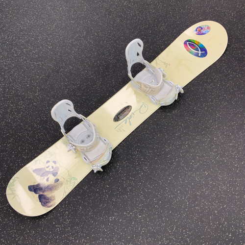 Vist Large View of Product Image Which is Used Ride SOLACE Mens Board/Bindings Yellow 146 cm