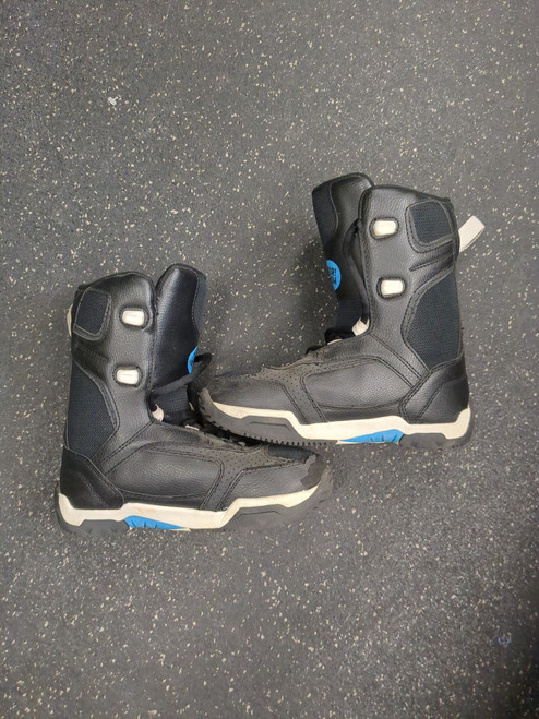 Vist Large View of Product Image Which is Used Morrow SNOWBOARD BOOTS Boys Snowboard Boots Black Junior 05