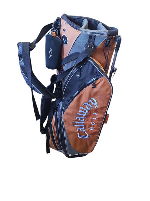 Vist Large View of Product Image Which is Used Callaway STAND BAG Mens Stand Bag Orange
