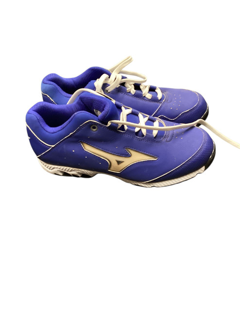 Vist Large View of Product Image Which is Used Mizuno SWIFT BB/SB Cleats Royal Blue Senior 8