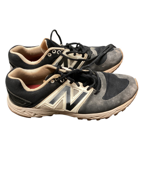 Vist Large View of Product Image Which is Used New Balance TURF SHOES BB/SB Cleats Black Senior 10