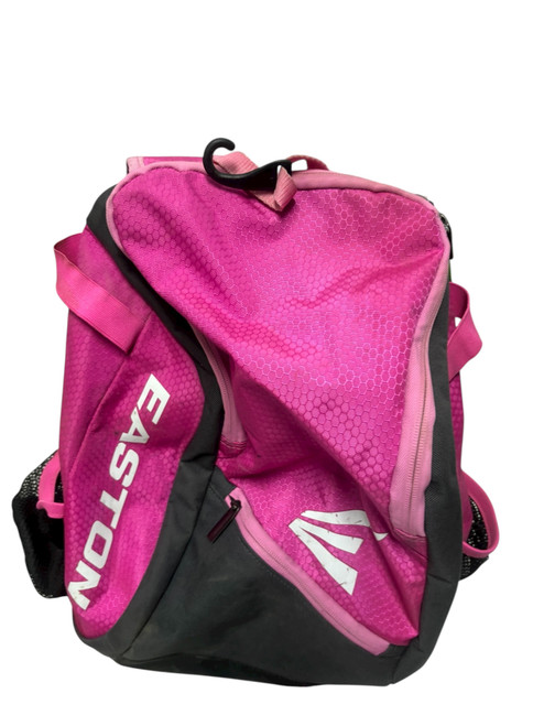 Vist Large View of Product Image Which is Used Easton Game Ready Youth Baseball & Softball Backpack Pink