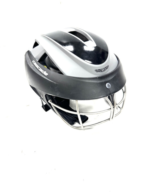 Vist Large View of Product Image Which is Used Cascade LX Lacrosse Helmet Black One Size