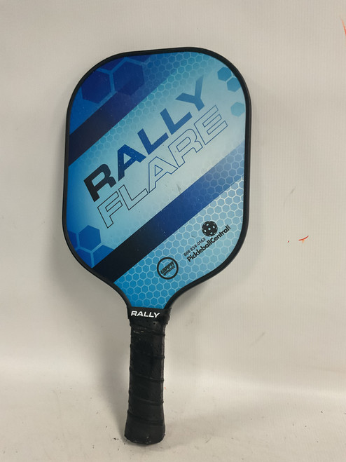 Vist Large View of Product Image Which is Used RALLY FLARE Pickleball Racquet Royal Blue