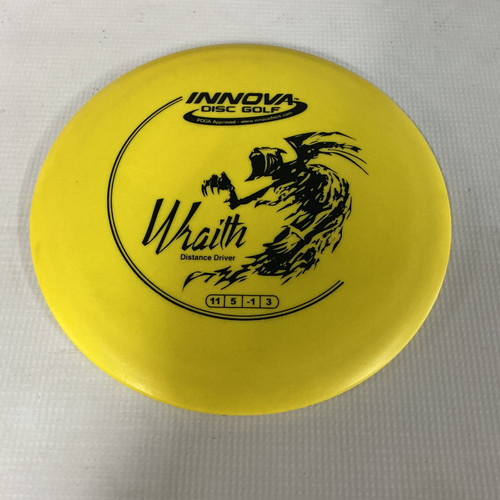 Vist Large View of Product Image Which is Used Innova INNOVA WRAITH DRIVER Disc Golf Driver Yellow