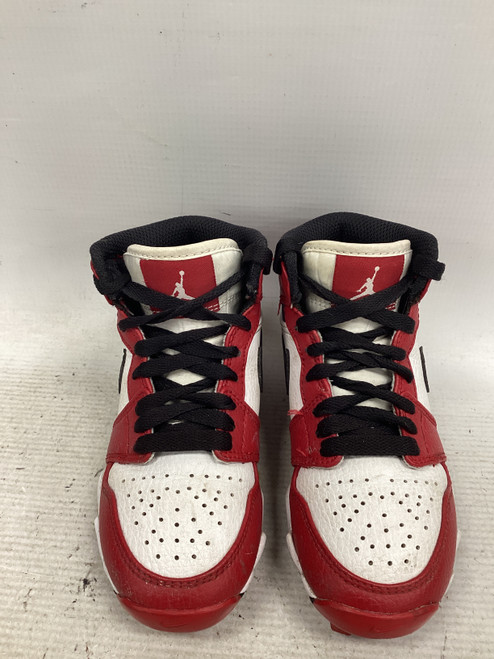 Vist Large View of Product Image Which is Used Nike Youth FB Cleats Black And Red Youth 10.0