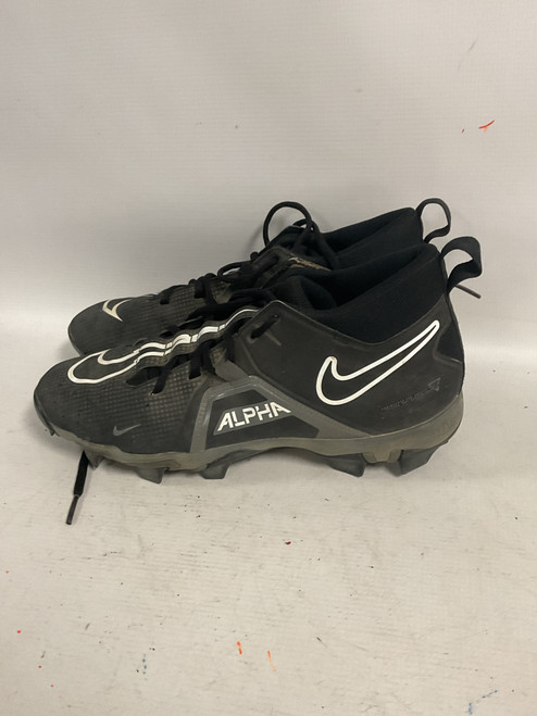 Vist Large View of Product Image Which is Used Nike ALPHA Adult FB Cleats Black Senior 9.5