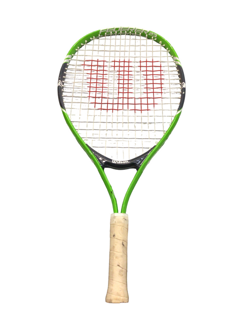 Vist Large View of Product Image Which is Used Wilson 23 Junior Tennis Racquet Green 23"