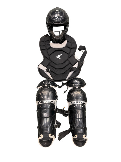 Vist Large View of Product Image Which is Used Easton YOUTH 6-8 CATCHERS SET Catchers Helmet w/Mask Black MD