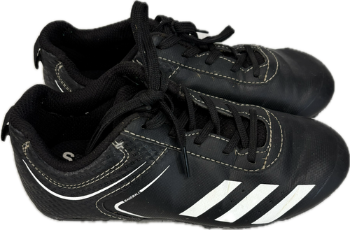 Vist Large View of Product Image Which is Used Adidas RUNDOWN BB/SB Cleats Black Junior 01