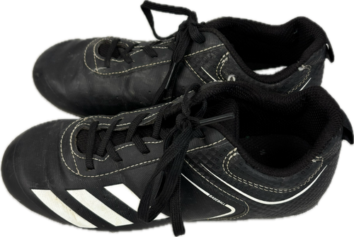 Vist Large View of Product Image Which is Used Adidas RUNDOWN BB/SB Cleats Black Junior 02