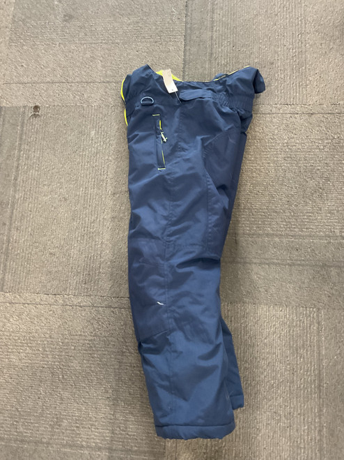 Vist Large View of Product Image Which is Used Snow Pants Y Navy Blue SM
