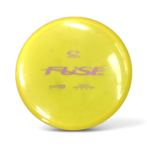 Vist Large View of Product Image Which is Used Latitude 64 GOLD ICE FUSE Disc Golf Mid Range Yellow