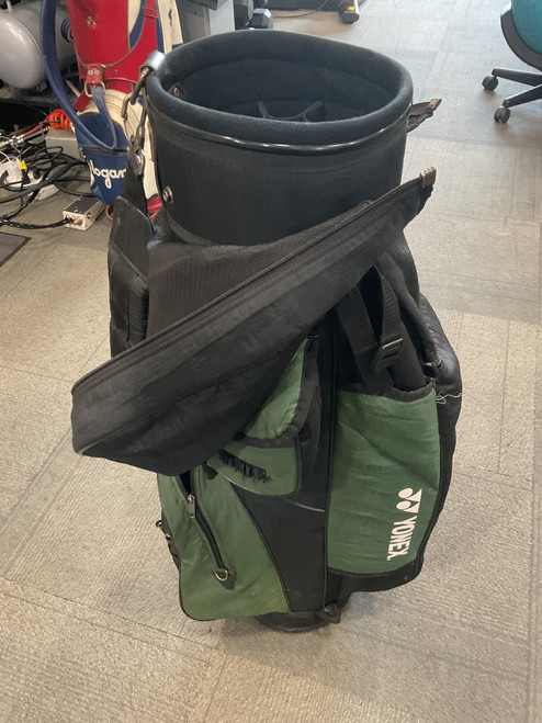 Vist Large View of Product Image Which is Used Yonex MENS CART BAG Mens Cart Bag Black