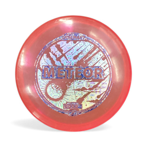Vist Large View of Product Image Which is Used Discraft METEOR Disc Golf Mid Range Pink