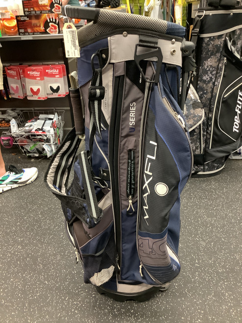 Vist Large View of Product Image Which is Used Maxfli U SERIES Mens Stand Bag Royal Blue